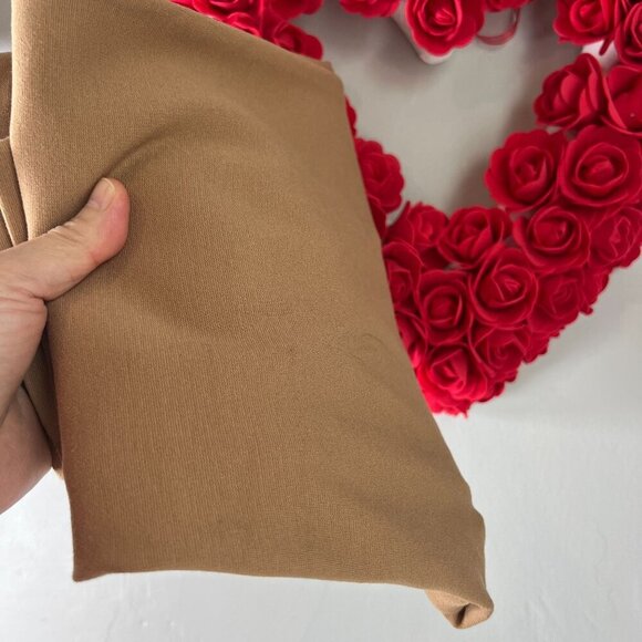 Michael Michael Kors PETITE Women's Zip-Pocket Pull-on Trousers PXS Dark Camel - Picture 13 of 13